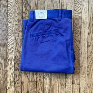 Brand new with tags Brooks Brothers Chino in Blue W32 L34